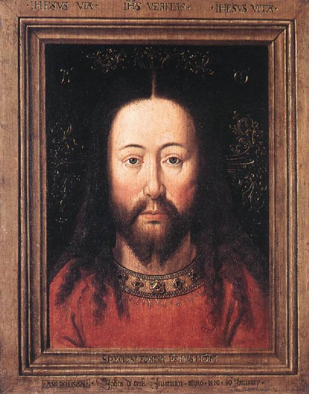 EYCK, Jan van Portrait of Christ sdr oil painting image